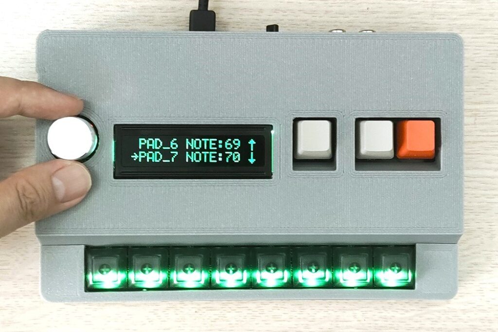 MIDI-note-number-setting-SnapBeat sampler for musical sampling